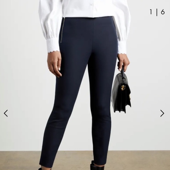 Ted Baker Skinny Navy Trousers - Picture 1 of 8